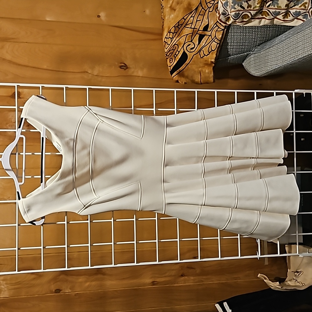 Versace Collection off-white dress sz4-6
